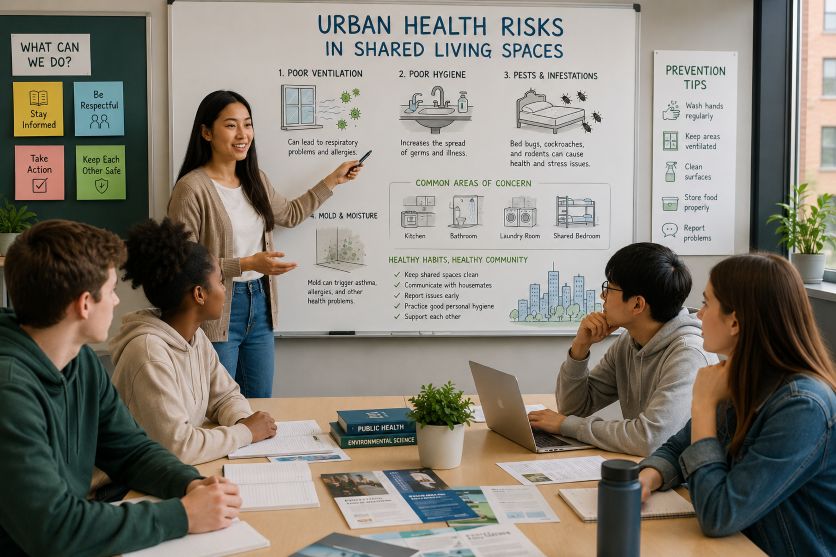 education on urban health risks